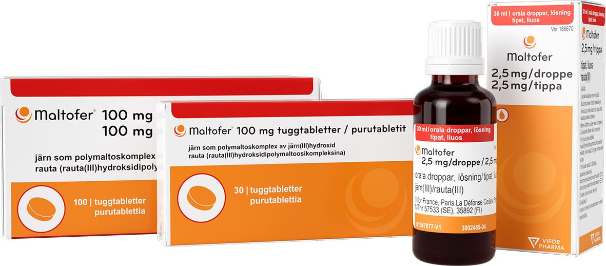 Maltofer förpackning